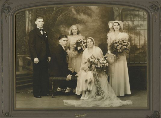 boda vintage pittsburg art deco 1920
