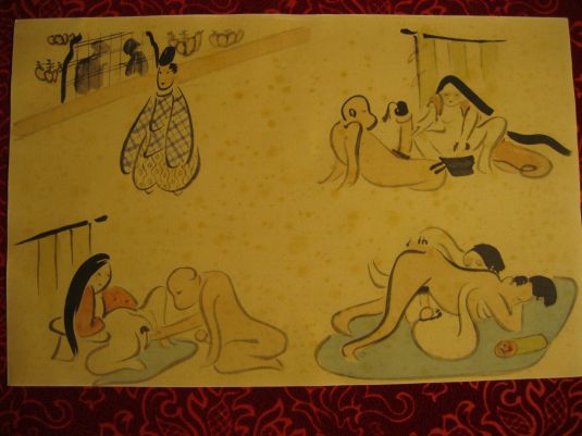 eros dibujos manga eróticos japón 1800
